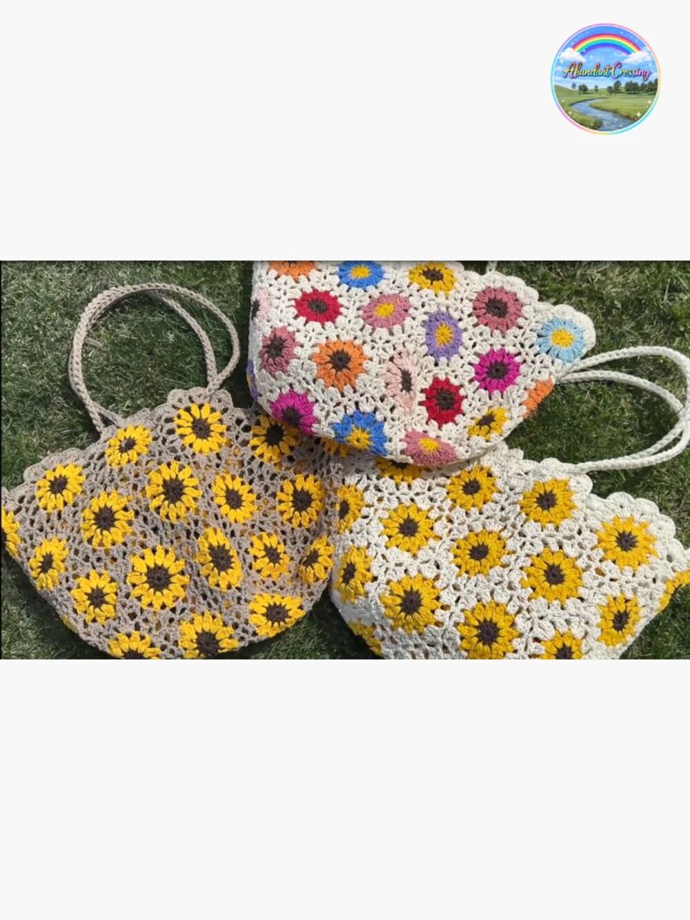 Large Floral Straw Tote Beach Bag Woven Handbag Summer Vacation - Picture 7 of 7